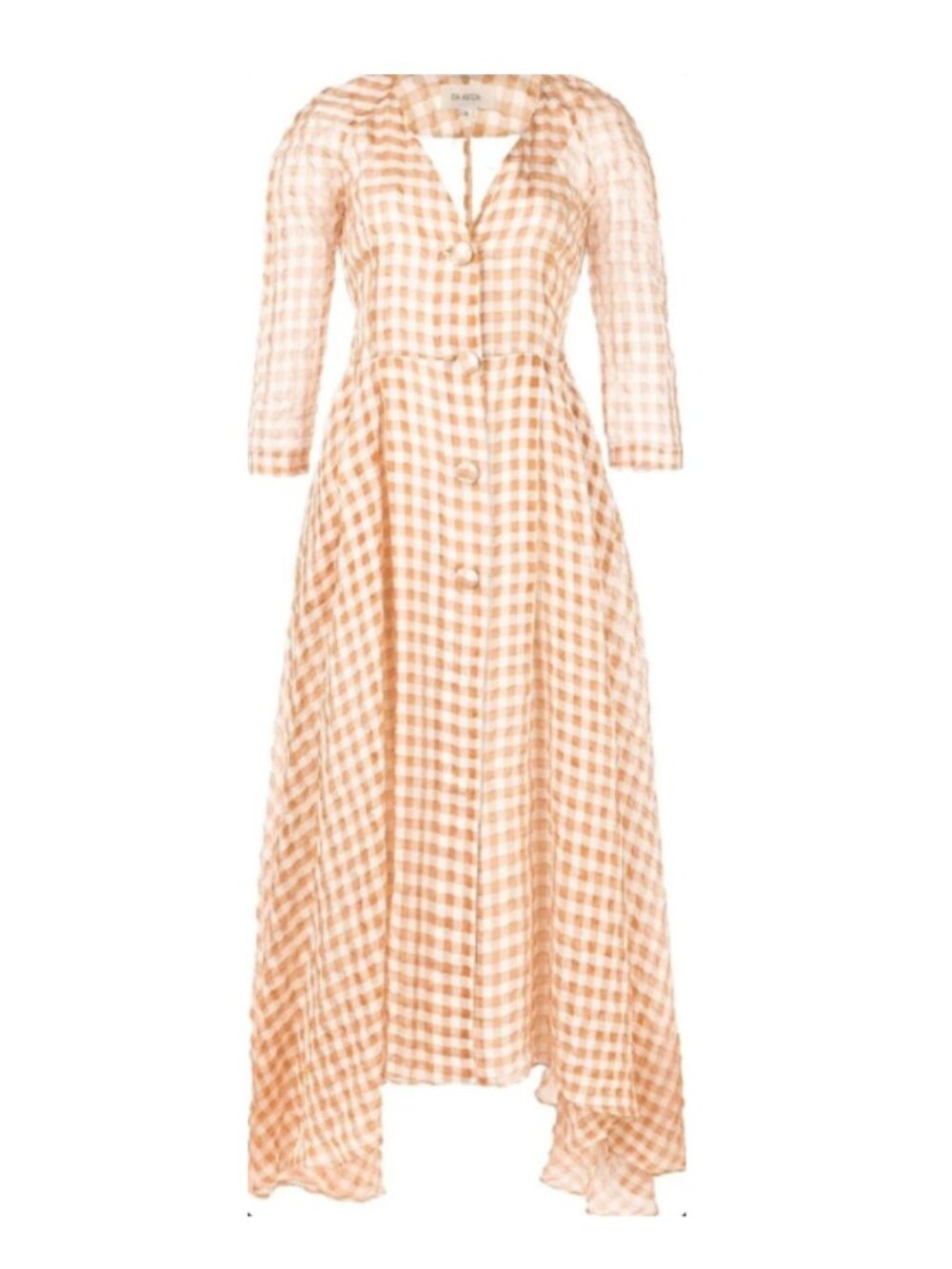Isa Arfen Amalfi Dress — Gingham Organza